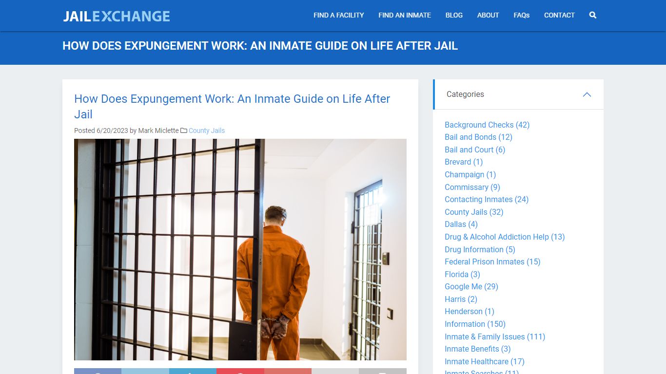 How Does Expungement Work: An Inmate Guide on Life After Jail